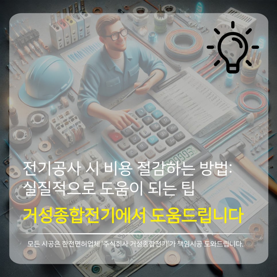 전기공사 비용 절감 컨설팅 공사