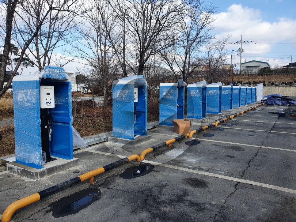 전기차 충전시설 전기안전관리 정기점검 공사 시공 사진 7