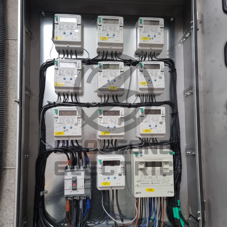 건물 인입선 및 계량기함 교체 공사 시공 사진 16