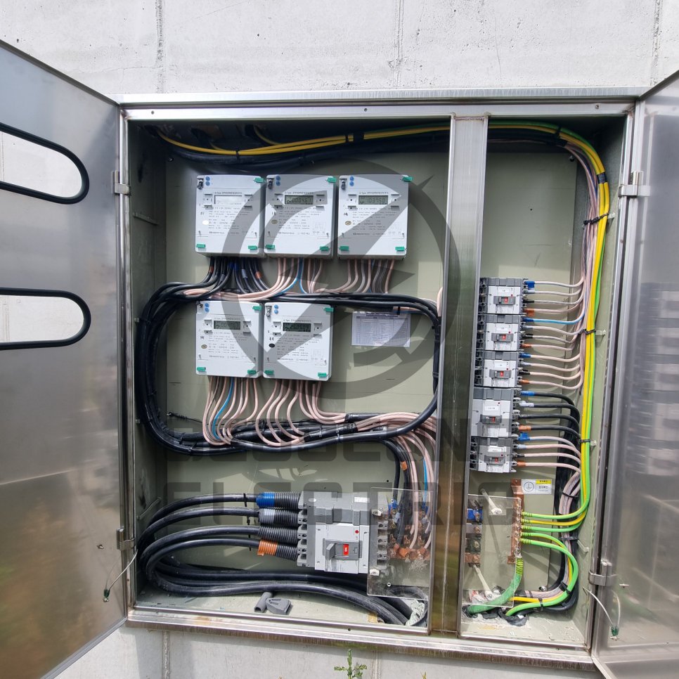 건물 인입선 및 계량기함 교체 공사 시공 사진 17