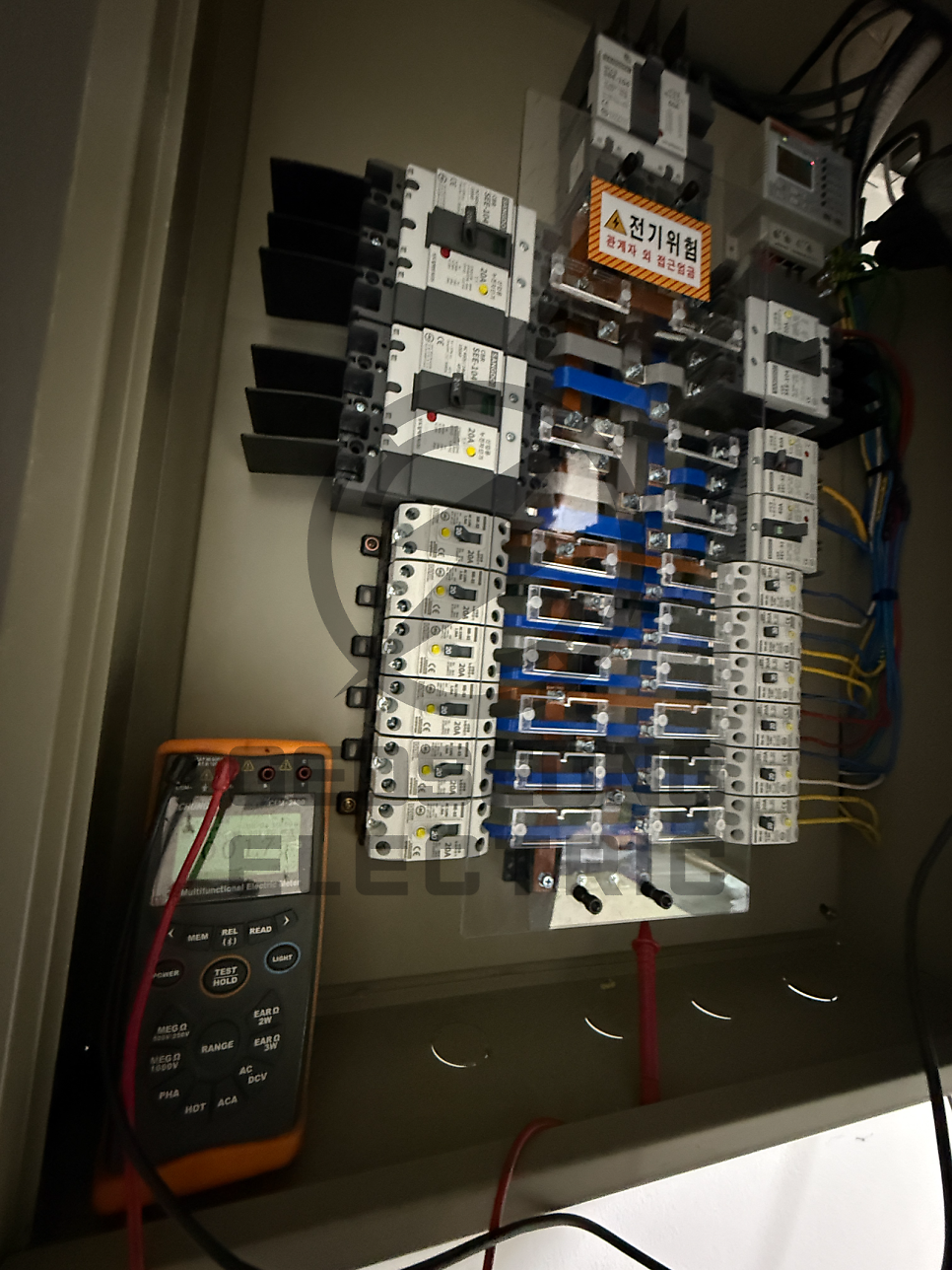 사업장 220V에서 380V 승압 공사 시공 사진 11