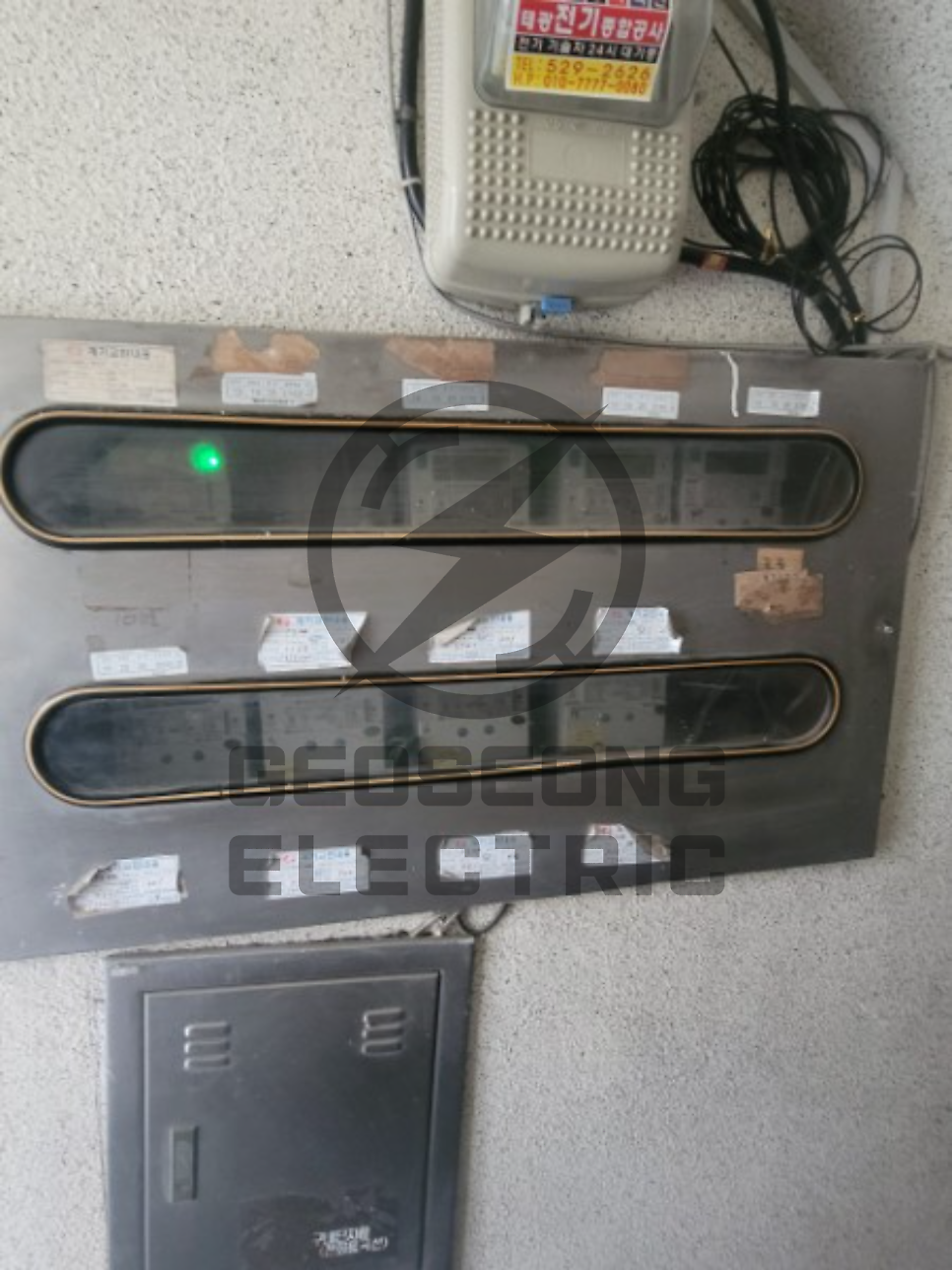 사업장 220V에서 380V 승압 공사 시공 사진 17