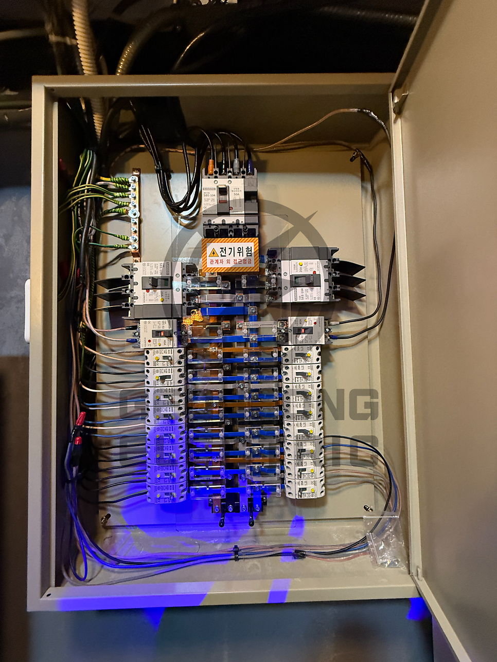 사업장 220V에서 380V 승압 공사 시공 사진 19