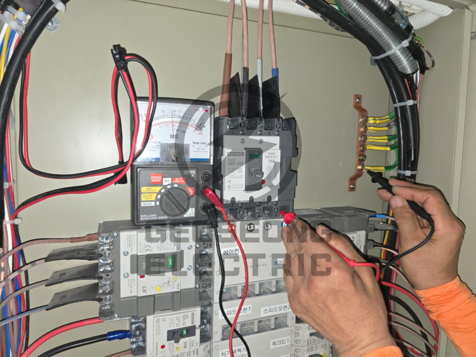 사업장 220V에서 380V 승압 공사 시공 사진 7