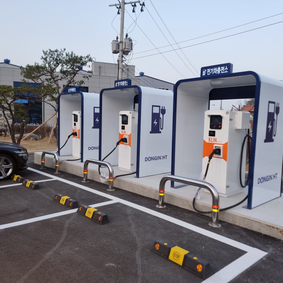 공중이용시설 전기차 충전시설 설치 공사 시공 사진 5