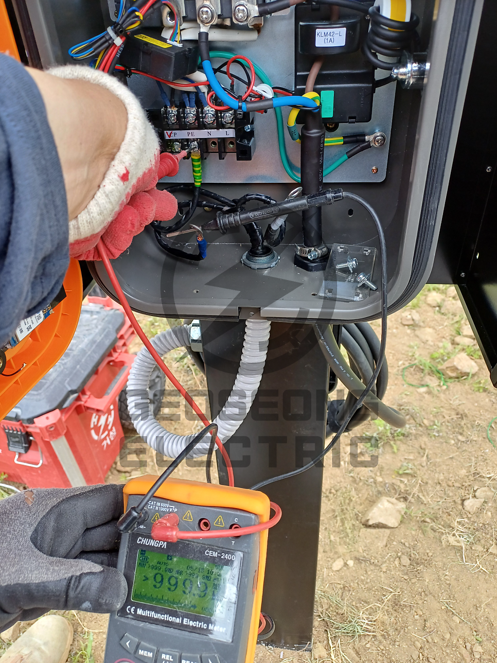 제주 단독주택 EV충전기 설치 공사 시공 사진 14