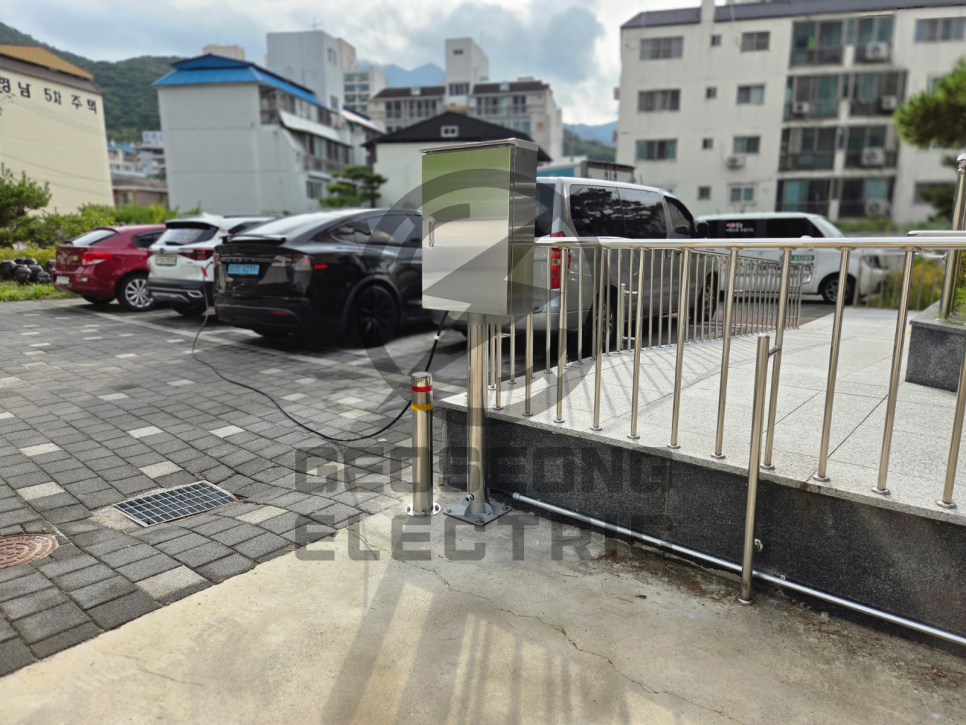 제주 단독주택 EV충전기 설치 공사 시공 사진 7