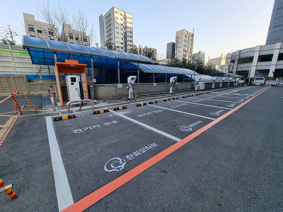 회사 및 사옥 전기차 충전기 설치 공사 시공 사진 14
