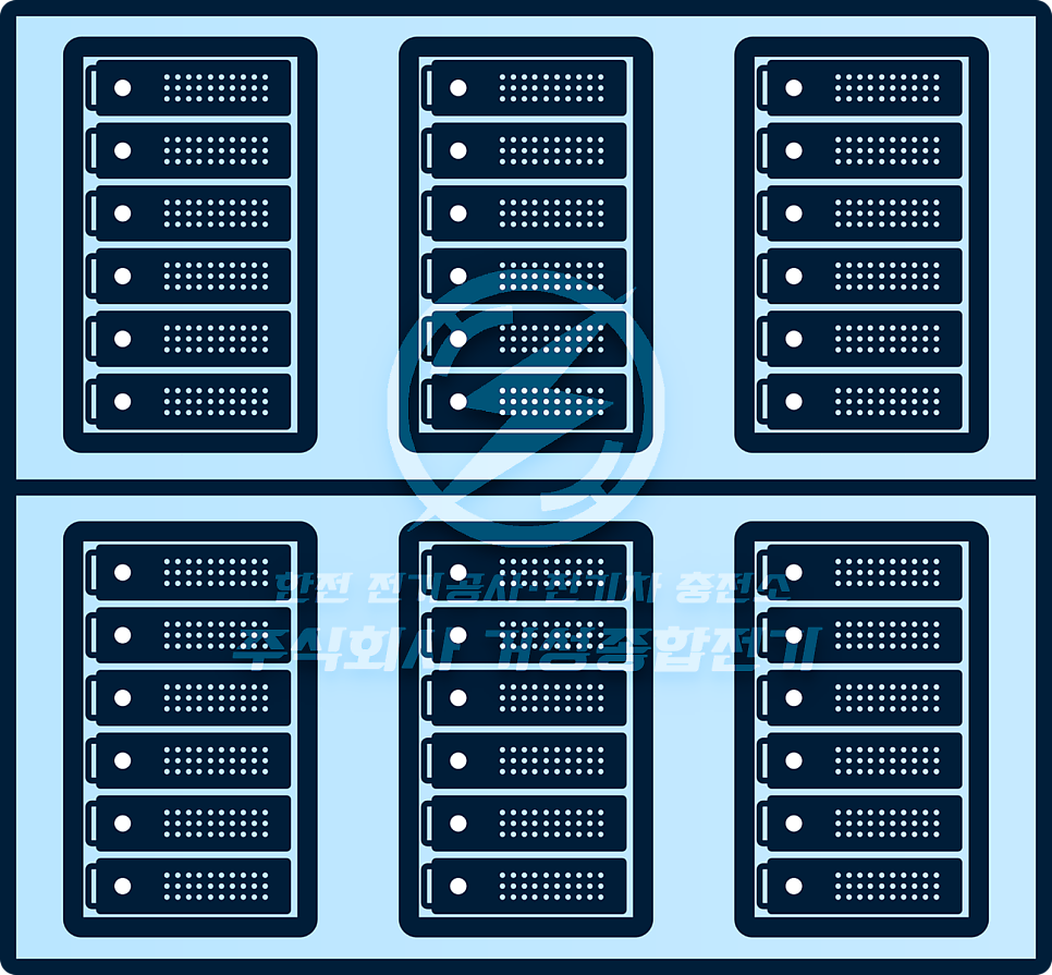 서버실 전산실 전기 설비 시공 공사 시공 사진 11