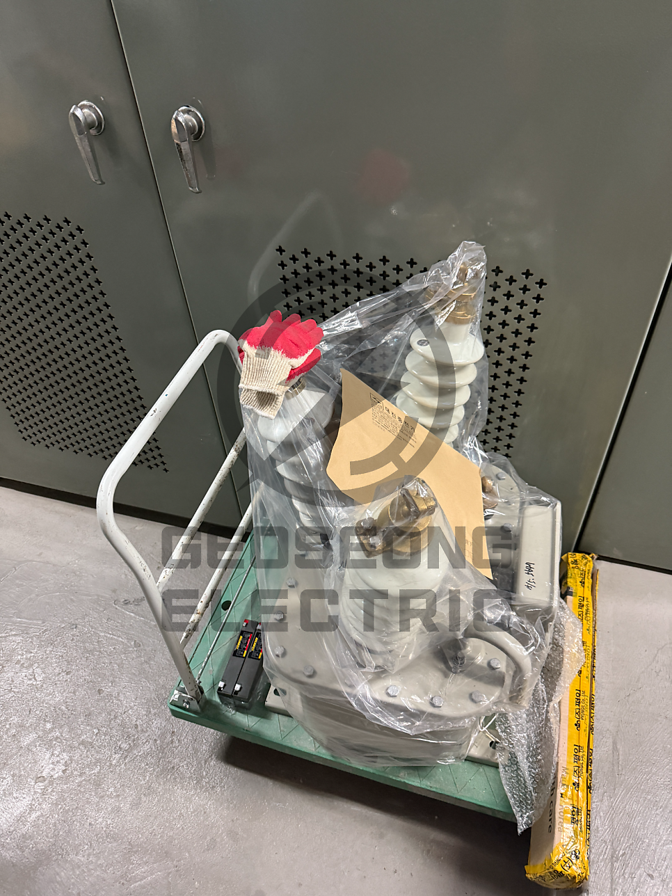 MOF 계기용 변성기 교체 공사 시공 사진 10