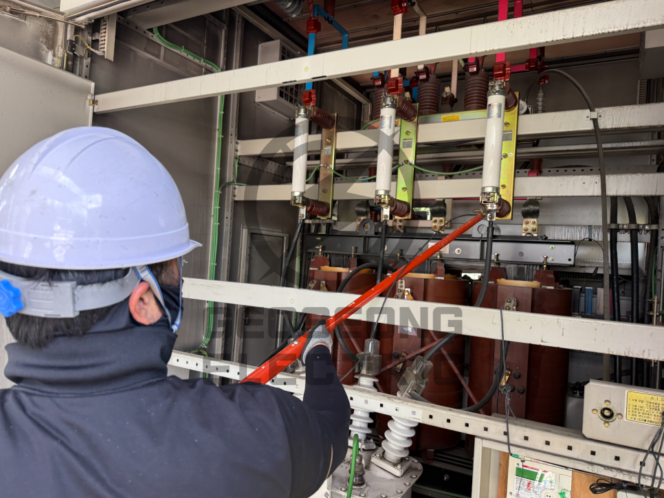 MOF 계기용 변성기 교체 공사 시공 사진 13