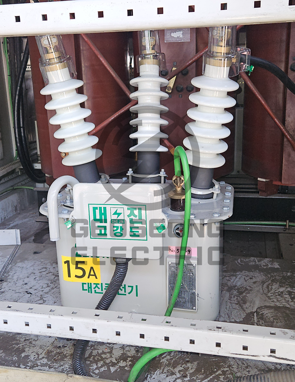 MOF 계기용 변성기 교체 공사 시공 사진 15