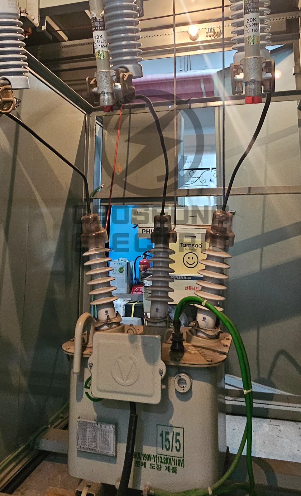 MOF 계기용 변성기 교체 공사 시공 사진 6