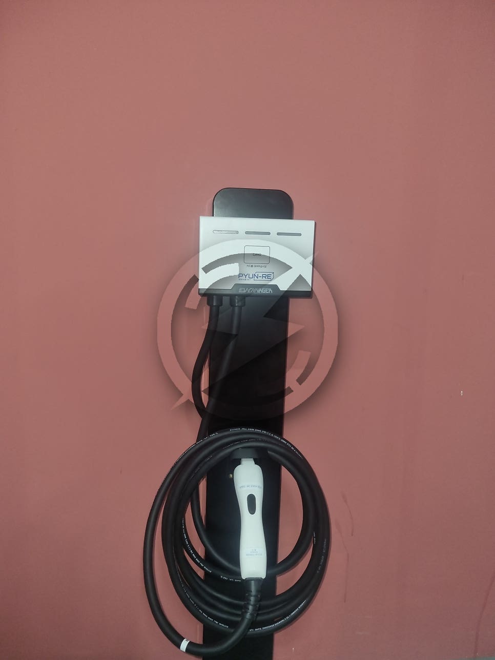 완속 7kW 전기차 충전기 설치 공사 시공 사진 15