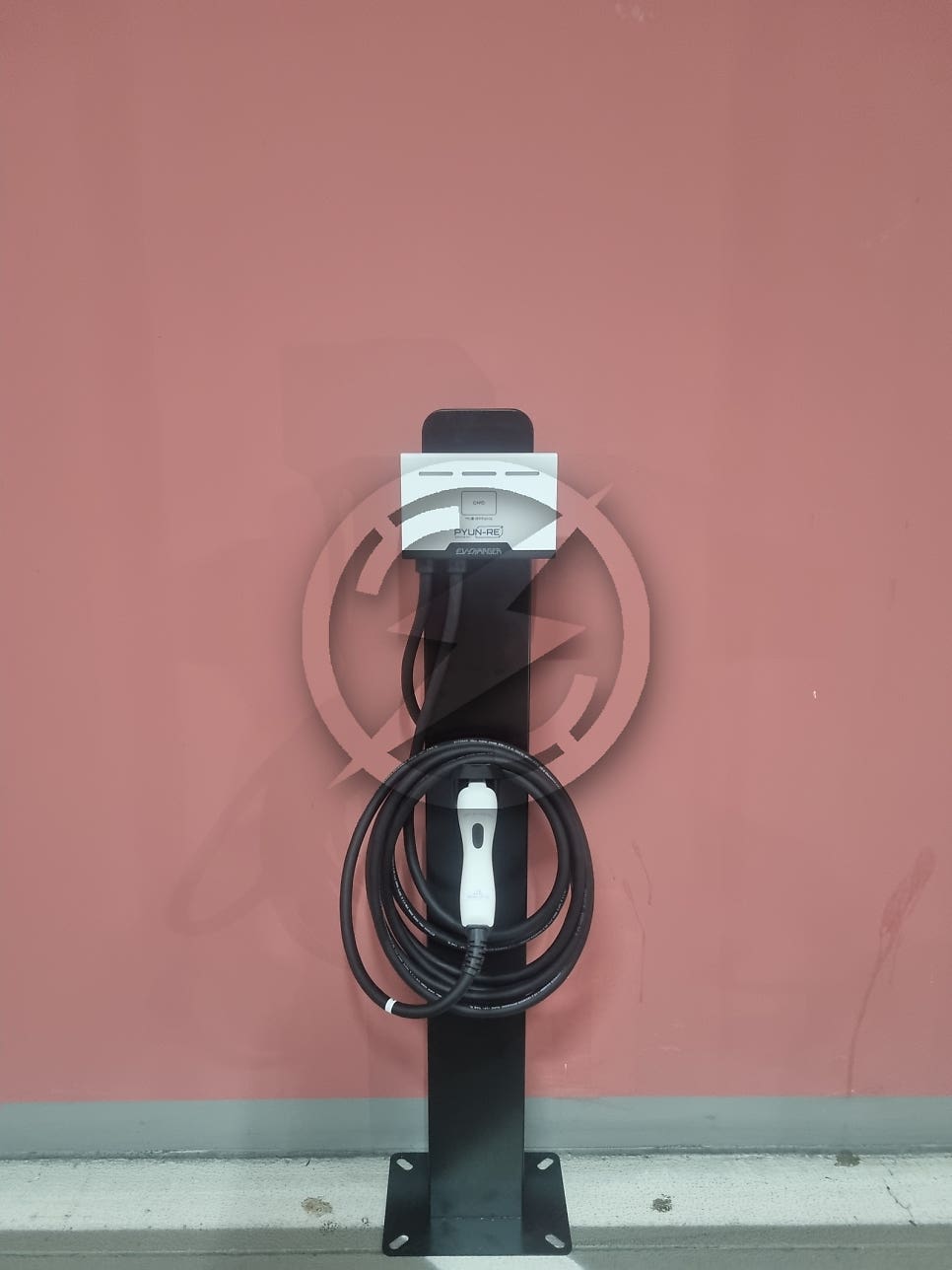 완속 7kW 전기차 충전기 설치 공사 시공 사진 16