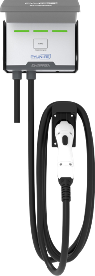 완속 7kW 전기차 충전기 설치 공사 시공 사진 2