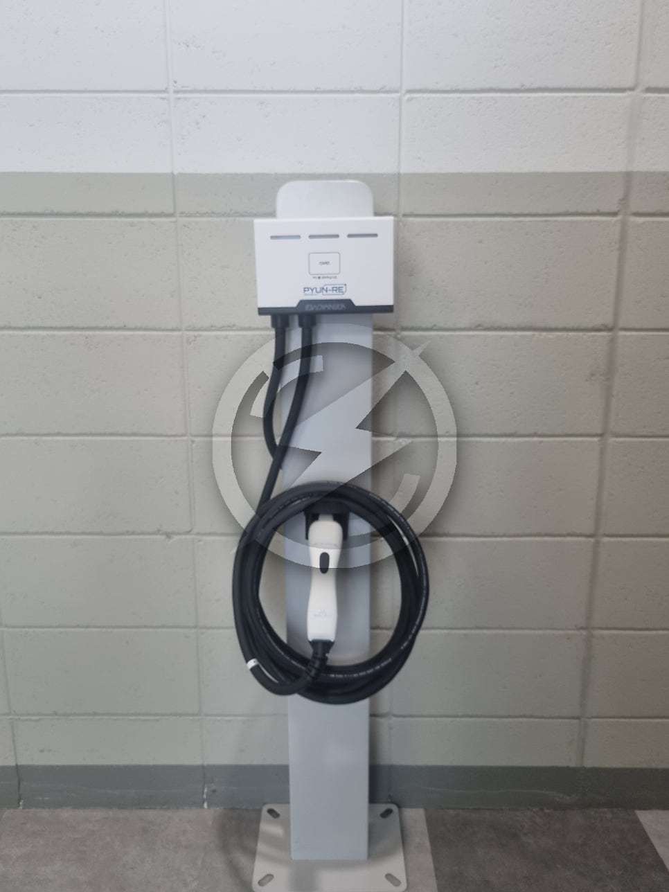 완속 7kW 전기차 충전기 설치 공사 시공 사진 7