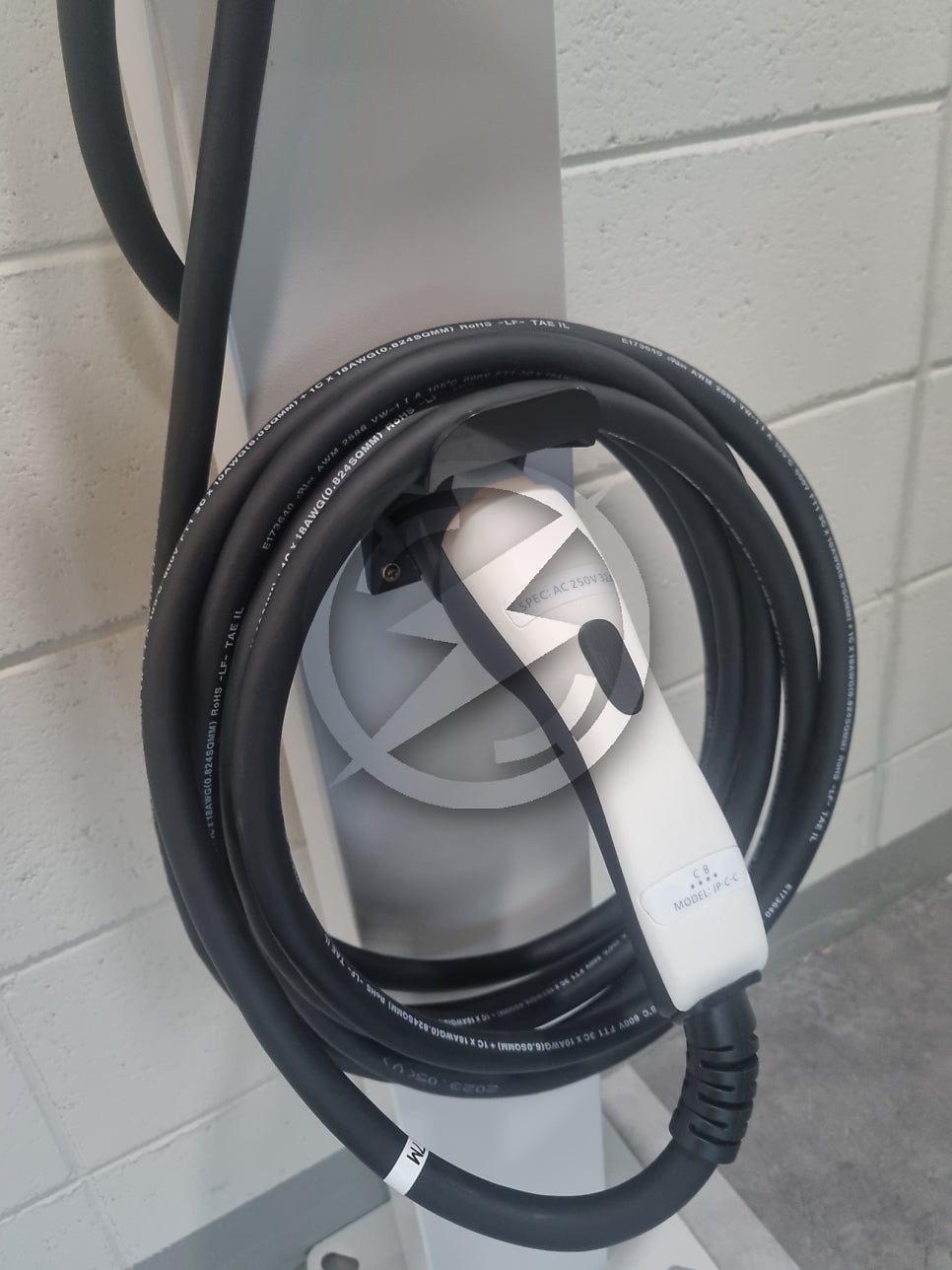 완속 7kW 전기차 충전기 설치 공사 시공 사진 8