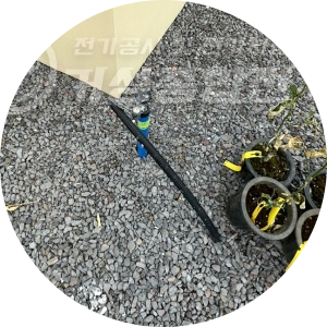 제주 단독주택 테슬라 월커넥터 설치 공사 시공 사진 2