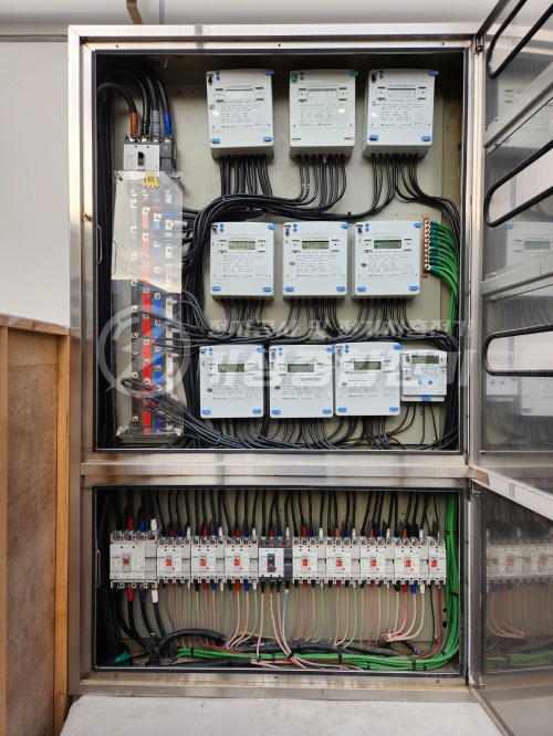 상가 건물 전기 인입선 교체 및 증설 공사 시공 사진 12