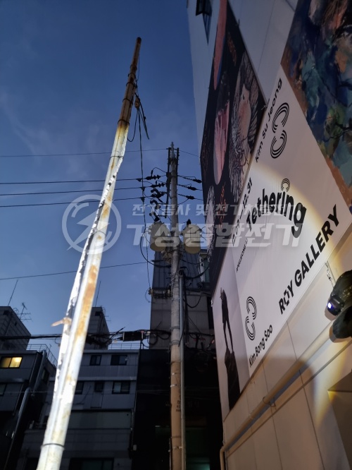 상가 건물 전기 인입선 교체 및 증설 공사 시공 사진 6