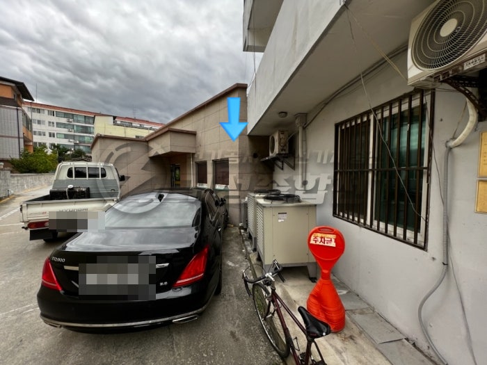 영주 병원 주차장 테슬라 월커넥터 설치 공사 시공 사진 3