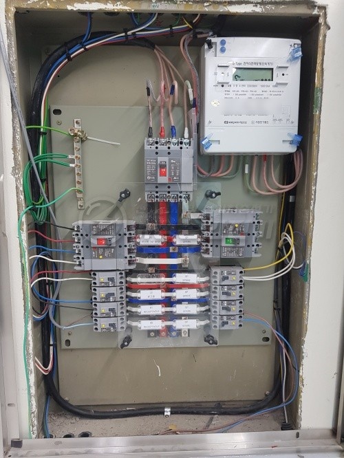 상가 모자분리 한전계량기 설치 공사 시공 사진 6