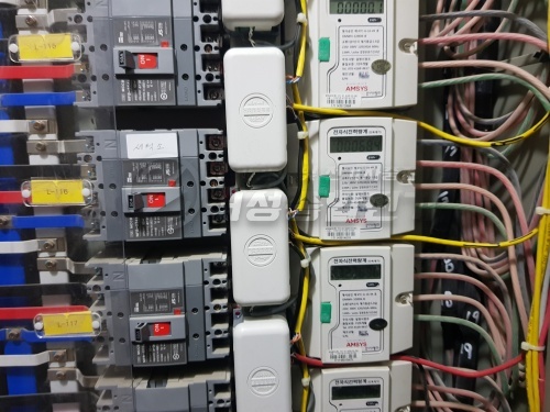 상가 모자분리 한전계량기 설치 공사 시공 사진 9