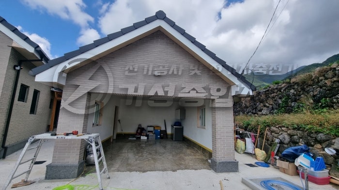 남원 단독주택 애플망고 완속 충전기 설치 공사 시공 사진 3