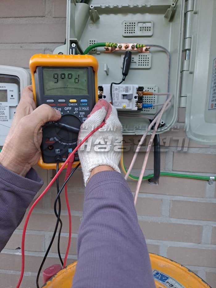 남원 단독주택 애플망고 완속 충전기 설치 공사 시공 사진 5