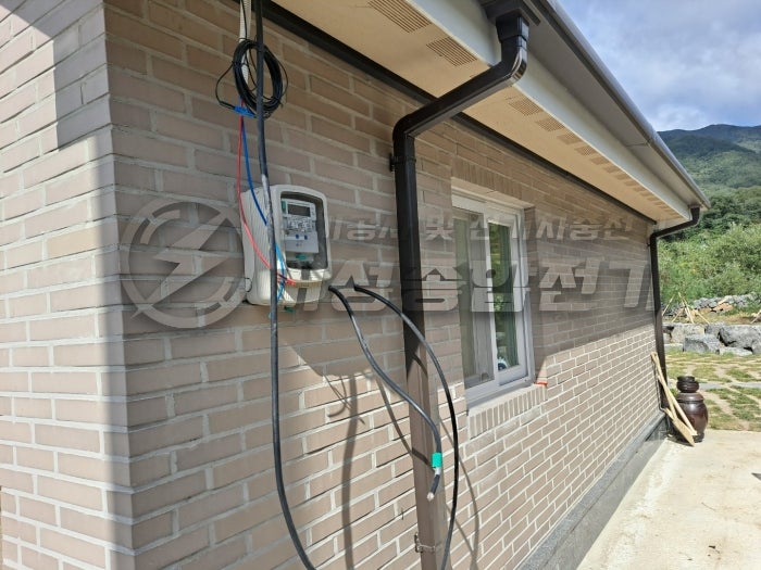 남원 단독주택 애플망고 완속 충전기 설치 공사 시공 사진 8