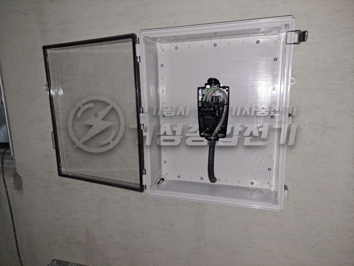 김해 공장 테슬라 월커넥터 11kW 설치 공사 시공 사진 10