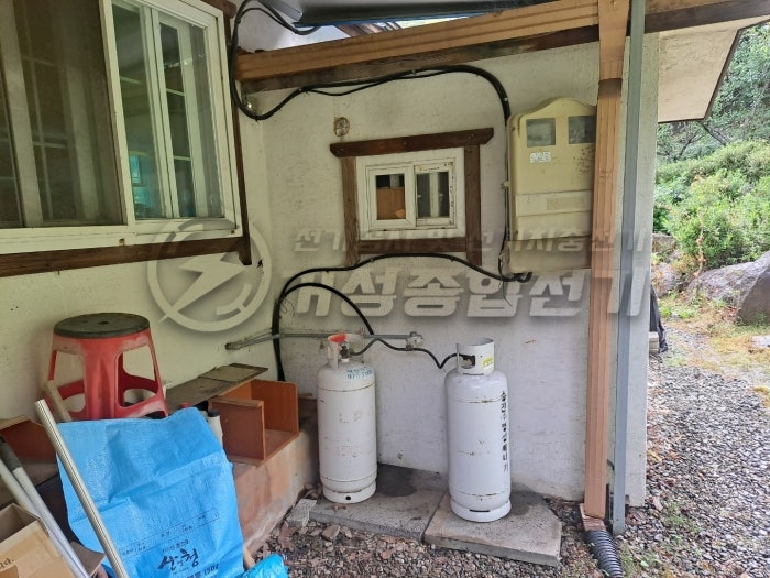 경남 산청 단독주택 테슬라 월커넥터 설치 공사 시공 사진 5