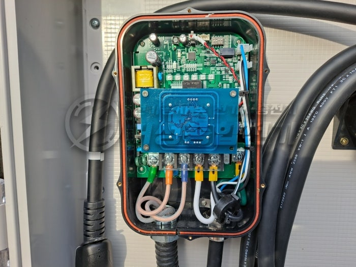 경북 군위 공장 애플망고 전기차충전기 설치 공사 시공 사진 10