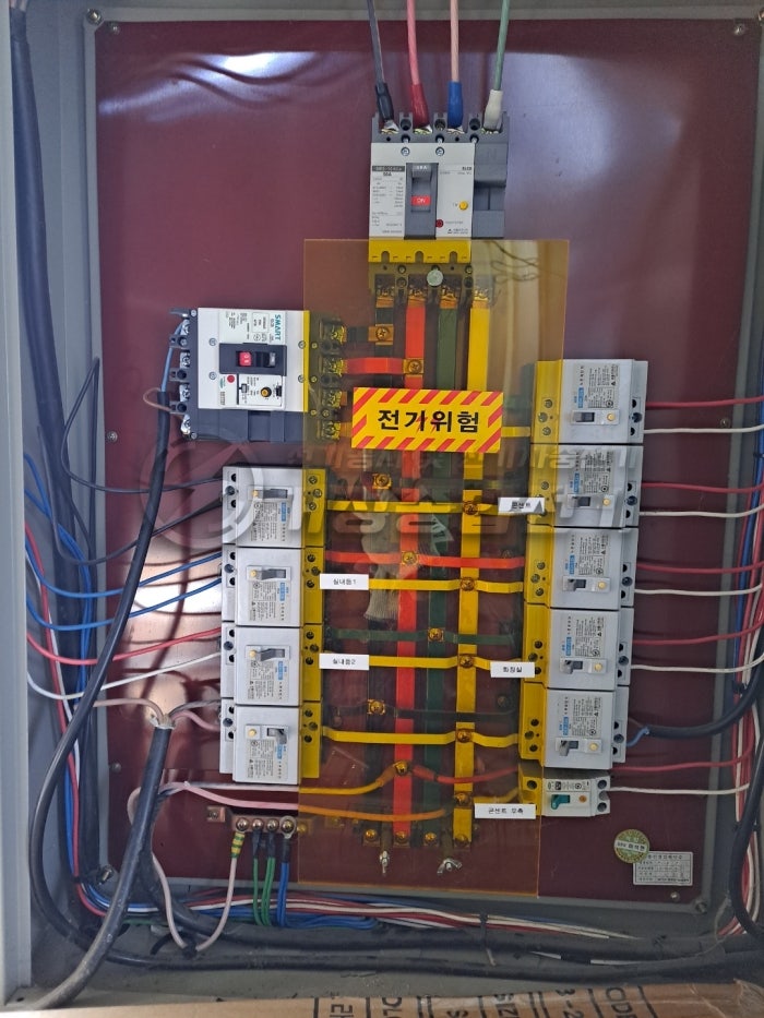 경북 군위 공장 애플망고 전기차충전기 설치 공사 시공 사진 5