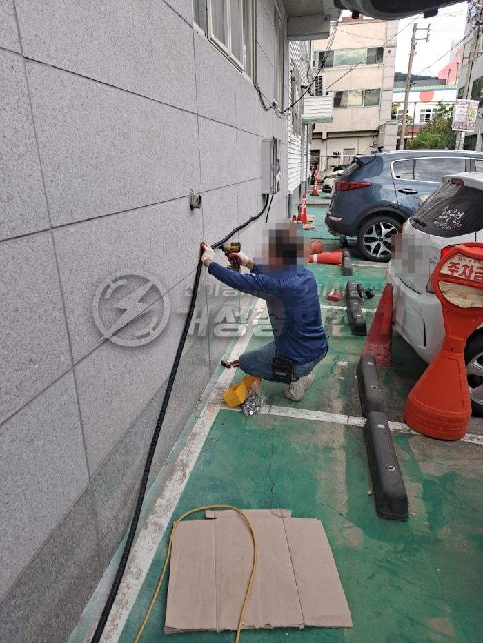 대구 단독주택 테슬라 월커넥터 설치 공사 시공 사진 8