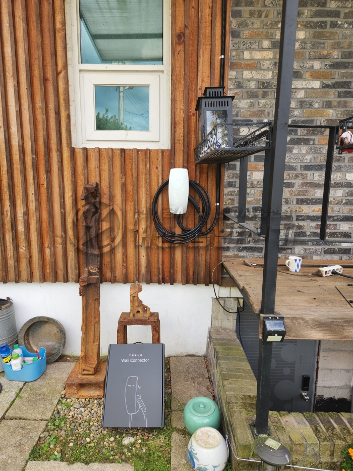 양평 단독주택 테슬라 월커넥터 설치 공사 시공 사진 12