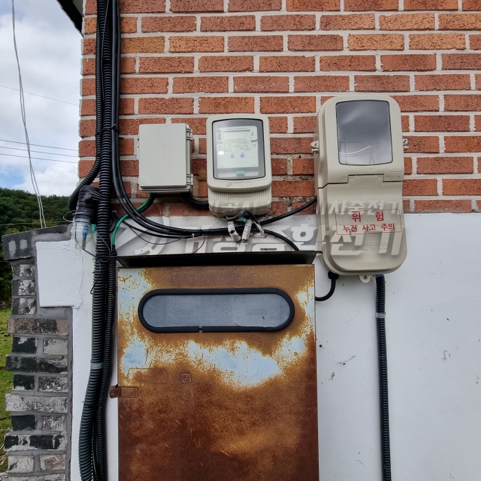 양평 단독주택 테슬라 월커넥터 설치 공사 시공 사진 6