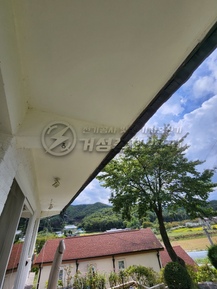 양평 단독주택 테슬라 월커넥터 설치 공사 시공 사진 9