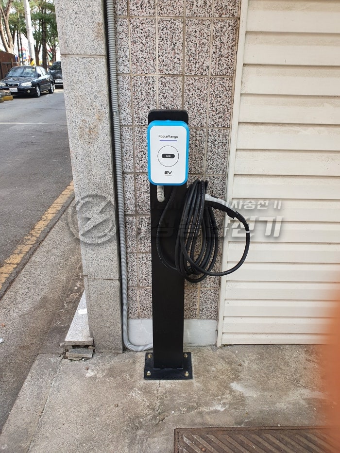 대구 상가건물 애플망고 전기차충전기 설치 공사 시공 사진 8