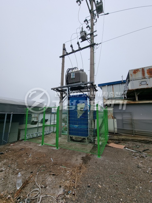 H변대 변압기 600kVA 수변전 설비 공사 시공 사진 20
