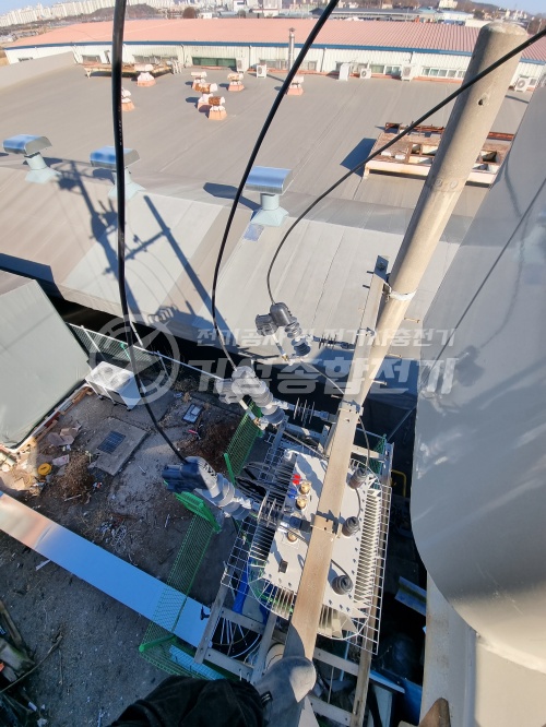 H변대 변압기 600kVA 수변전 설비 공사 시공 사진 6