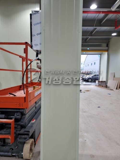 대구 테슬라 서비스센터 월커넥터 설치 공사 시공 사진 4