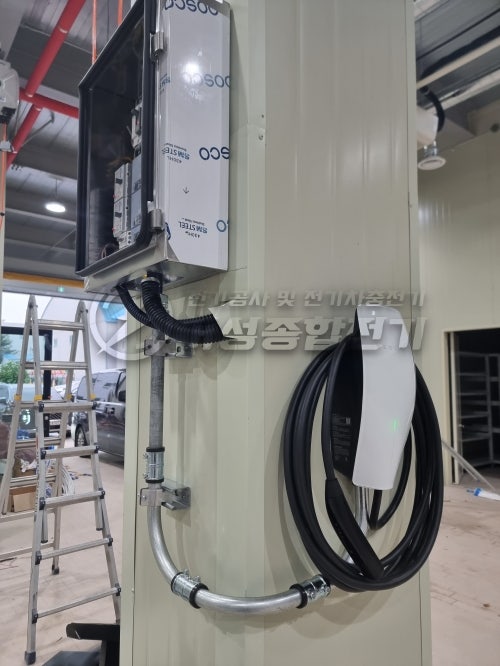 대구 테슬라 서비스센터 월커넥터 설치 공사 시공 사진 8