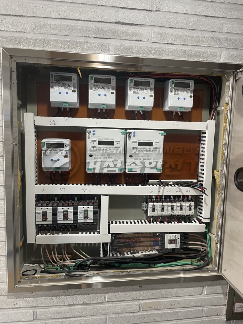 하남 신축빌라 테슬라 월커넥터 설치 공사 시공 사진 4