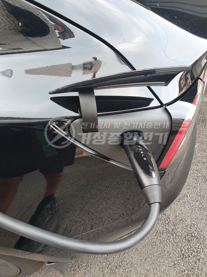 영업용 전기차 완속 EV충전기 설치 공사 시공 사진 26