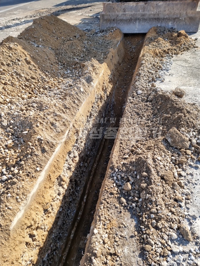 평택 물류센터 비공용 완속 EV충전기 설치 공사 시공 사진 5