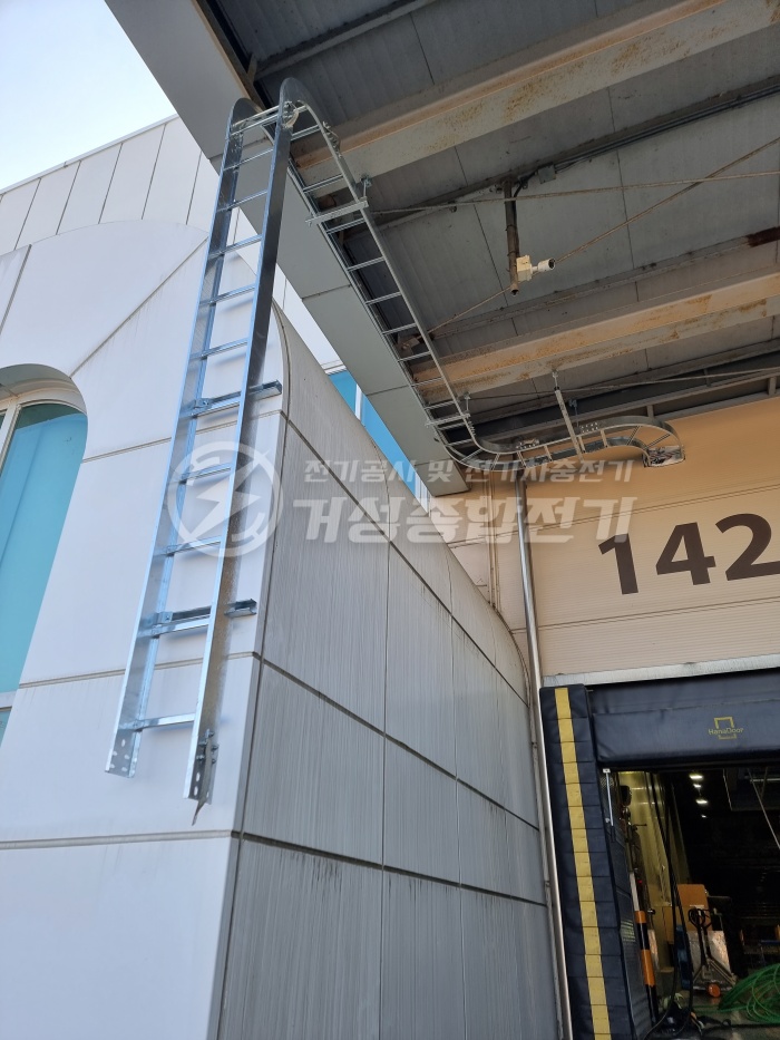 평택 물류센터 비공용 완속 EV충전기 설치 공사 시공 사진 9