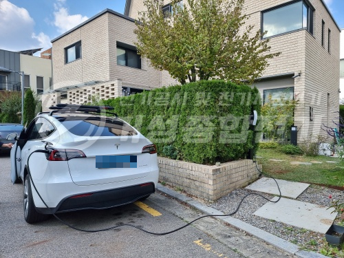 테슬라 월커넥터 GEN3 액세스 제어 설정 공사 시공 사진 25