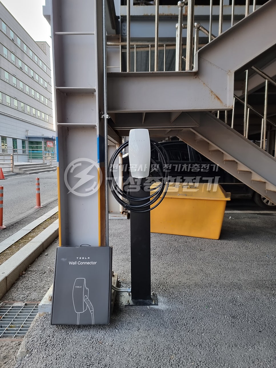 테슬라 월커넥터 GEN3 액세스 제어 설정 공사 시공 사진 8